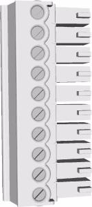 62 hu Függelék AMC2 DCUA 1 Leolvasó tápfeszültsége - 12 V+ 2 Leolvasó tápfeszültsége - 0 V 3 Árnyékolás 4 Adat RxTx+ 5 Adat RxTx- 6 Adatárnyékolás (PAG) 7 nem csatlakoztatott 8 nem csatlakoztatott 9
