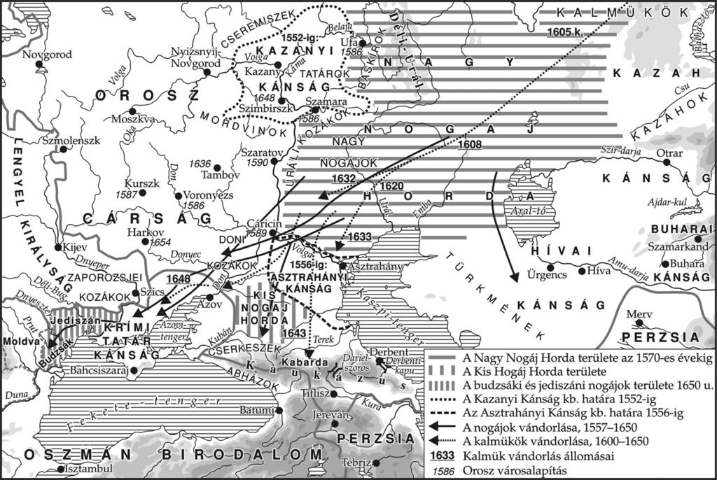 B. SZABÓ JÁNOS BOLLÓK ÁDÁM addigra már igen jelentős nogáj tömegeket vetett a Dnyeperen túlra. 141 Így nem meglepő, hogy a Fekete-tenger nyugati partvidékén fekvő Budzsákban a 17.