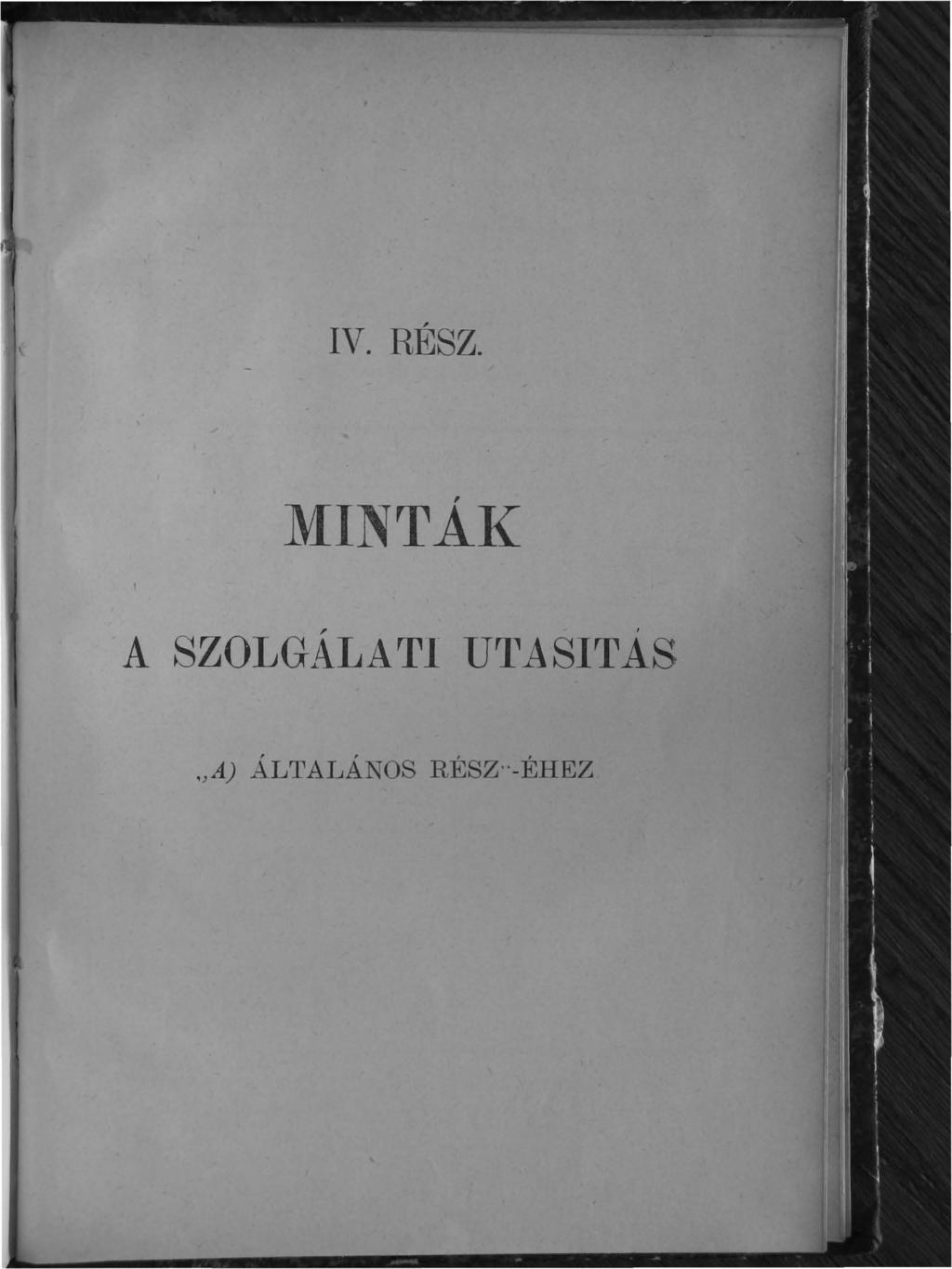 I\T. RÉSZ.