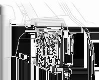 Kampók és hálós zsebek Tárolódoboz Az adapterek beillesztéséhez a vezetősínbe: hajtsa fel a rögzítőfület, illessze az adaptert a sín felső és alsó hornyába, majd csúsztassa a kívánt helyzetbe.