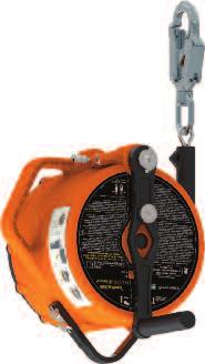 kábel 10121777 MSA Workman SRL, 15 m, rozsdamentes acél kábel MSA Latchways Standard SRL-ek Teljesen a terepen szervizelhető Súrlódásmentes Constant Force fékszerkezet Ütésálló ház 100% Full Contact