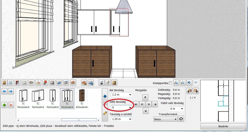 36 4. Lecke: Konyha tervezés - Bútorvarázsló Egyajtós