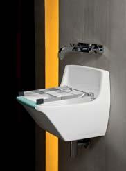 besüllyesztett mosdó szerepelhet, amely a méretre szabott lapba kerül elhelyezésre.