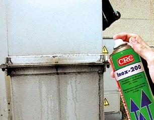 TARTÓS KORRÓZIÓVÉDELEM CRC Inox 200 Korróziógátló bevonat rozsdamentes acél felületekhez.