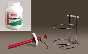 KIEGÉSZÍTŐK CRC Hand Sprayer Kézi Permetező Egyszerűen utántölthető kézi permetező flakon. A permetezéshez szükséges nyomás az szórókar hátrahúzásával állítható elő.