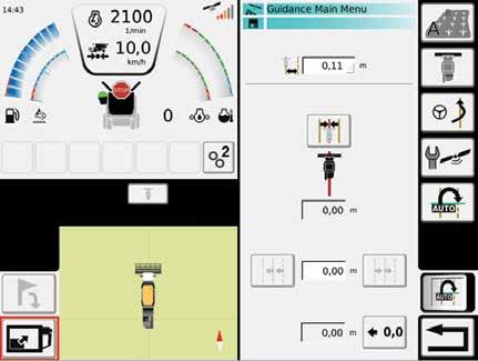 kiegészítések A legújabb technológia alkalmazásával az AUTO-GUIDE xls opció