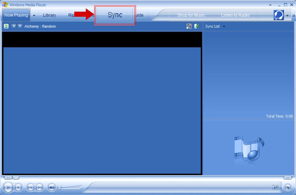 Manuális összehangolás 1 Indítsa el a Windows Media Playert (Windows Médialejátszó).