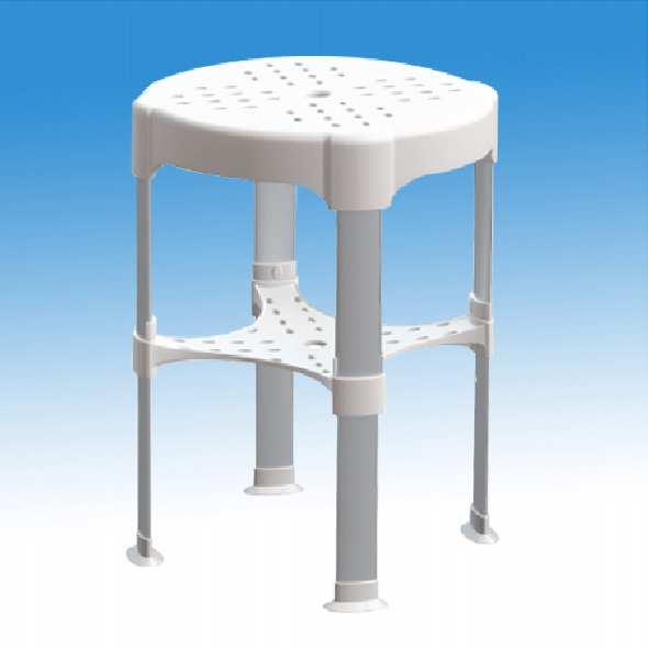 fehér BKH8110111 Fürdőkád szék háttámlával, állítható