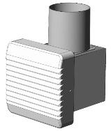 Szűrőbetétek, relék és kapcsolók EF-ES Rend.sz. 890 EF-ZS Rend.sz. 0557 DSE Rend.sz. 306 Csereszűrő ES-V.. ventilátorokhoz.