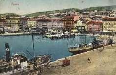 Fiume, port, stea mship T2