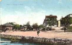 Lovran, Laurana; port view