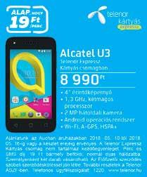 TABLET 7, 1024x600, 3G, Quad-Core 4x1,3GHz, 1 GB/8 GB, 0,3 MP/2,0 MP, 0, 2 év