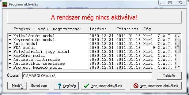 Ilyenkor azt a könyvtárt fogja átemelni a rendszer, amit az aktuális könyvtár feliratnál lát. Ahhoz, hogy kijelöljön egy mappát, kattintson rá kettőt.