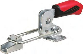 Kézi kar piros, olajálló műanyagból készült, ergonomikus karral. Komplett nemesített, horganyzott szorító csavarral.