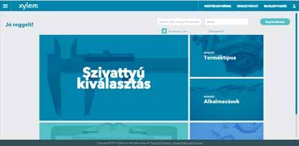 Szivattyúkiválasztás egyszerűen: Xylect A Xylem víz- és szennyvíziparban tevékenykedő tervezőkkel, mérnökökkel és értékesítési szakemberekkel folytatott szakmai konzultációja alapján egy még