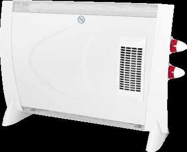 FK 19 TURBO TURBO Konvektor fűtőtest, ventilátoros - 2 fűtési fokozat:
