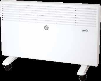 FK 13/2000 IPX4 Konvektor fűtőtest - 2 fűtési fokozat: 1000 W / - IPX4 védelem a freccsenő víz ellen - szabadon álló vagy falra