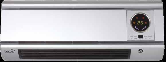 FKF 45201 Fali ventilátoros fűtőtest Termostat