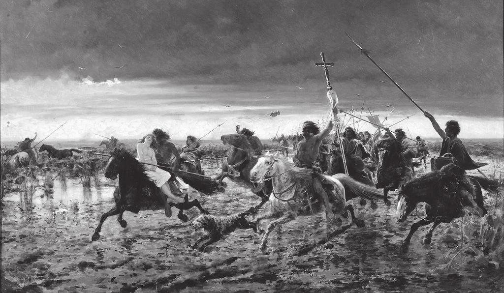 LUDOLF PELIZAEUS 4. kép. Ángel della Valle: A malón visszatérése gasztalásához.