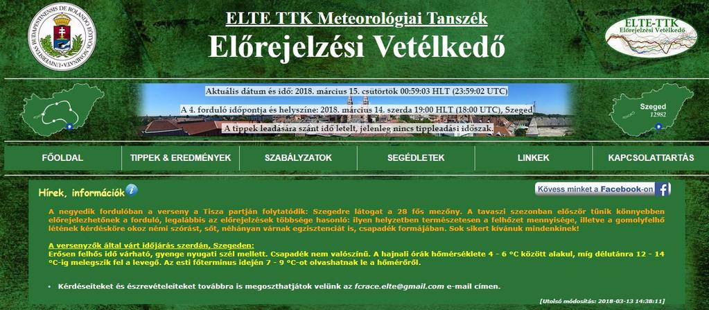 minimumpontszámok esetében nem mutat számottevő változást.