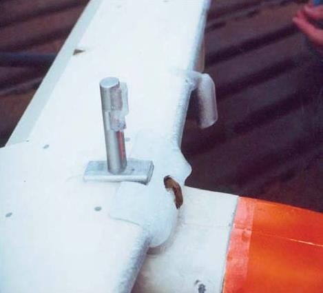 The aircraft is located on the top of its transportation vehicle [15] One of the most famous meteorological applicaton of Aerosonde was in a huge campaign in the Antarctic region during September
