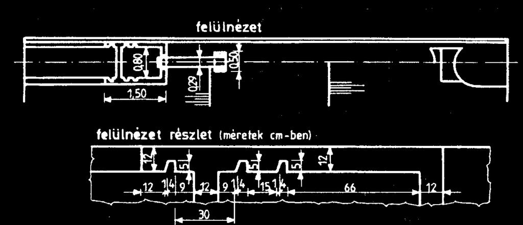 A betétpallók és a halrács különböző módon való elhelyezésével bármelyik vízréteg lecsapolható (18-10. ábra)
