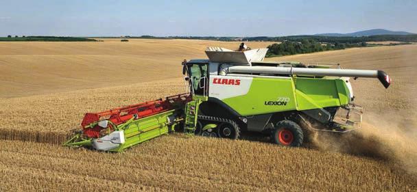 Scorpion 6030 CP-t. Az alsó határ a társaság kínálatában ma 6 méter emelési magasság 3 tonna terhelés mellett (kompakt osztály felső szegmense). A Claas 30 éve gyárt fűkaszákat Bad Saulgau-ban.