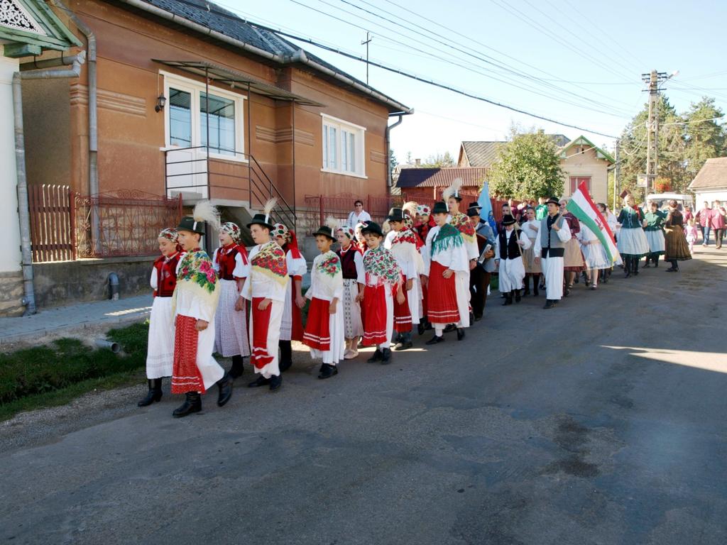 şi gogoşi crocante, acestea fiind doar un aperitiv până la finalizarea fierberii bograci-ului şi a sarmalelor, la cortul numărul cinci de pe malul pârâului Morii, locul unde localnicii îşi