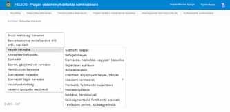 A nyilvántartás kialakításánál az erők és eszközök mellett a különböző rendeltetésű helyek is megjelentek, minden egyes elem vonatkozásában pontosan definiálva a szükséges ún. attribútumok (tkp.
