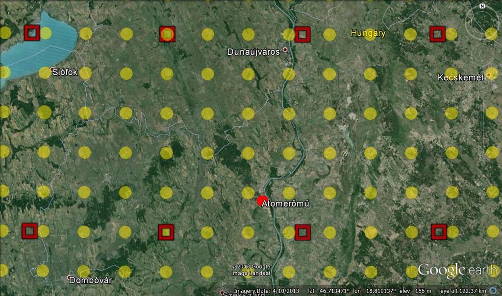 Presupunând o stratificare termică ucată adiabatică, temperatura corespunzătoare nivelului de presiune de 925 hpa este de 4,7 C, iar la nivelul de presiune de 850 hpa este de -3,3 C.
