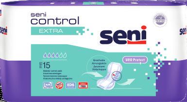 enyhe és középsúlyos inkontinencia Seni Control UROLÓGIAI BETÉT 7 cm 28 cm 28 cm légáteresztő hölgyeknek,5 cm cm cm Normal Extra Super FREE