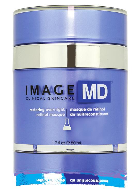 RESTORING OVERNIGHT RETINOL Masque 3% kapszulába zárt retinol Az egyedülálló hatóanyagszállító rendszer segítségével lehetővé válik a tiszta, stabil retinol könnyű felszívódása, kevesebb irritációval