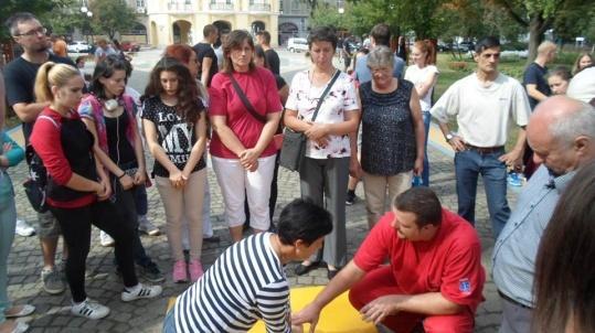 A tanfolyamot Zenta község önkormányzata és a zentai Egészségház szervezte, az előadók Tomašević Brankica