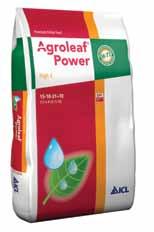 Az Agroleaf Power termékcsalád minden, a növények számára szükséges, makro- és mikroelemet tartalmaz.