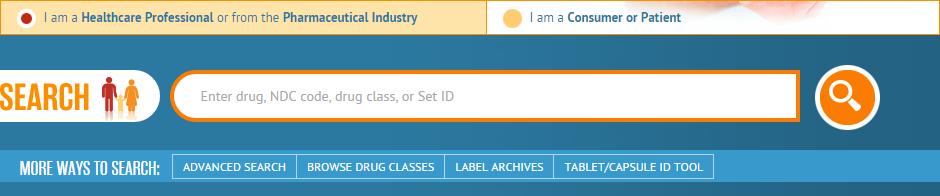 DailyMed database DailyMed is the official provider of FDA label information (package inserts).
