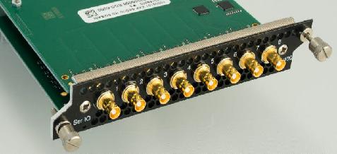AppearTV X10/X20 modulok Nagysebességű 10 Gbps IP kártya Seamless switching kompatibilis IP bemenet Tükrözött IP kimenet Tömörített, vagy akár tömörítetlen video átvitel Be- és kimeneti modulok SDI