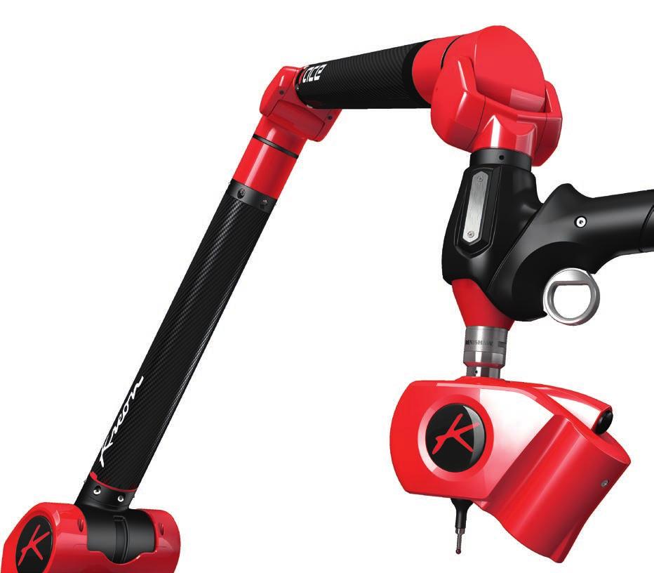 Kreon Technologies 3D mérőkarok tapintós és lézer szkenneres mérési móddal Alkalmazási területek: nagy méretű alkatrészek mérése akár a megmunkáló gépen belül hegesztett szerkezetek mérése méret