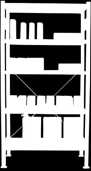 000 4963 200 Kigészítő állvány 1.000 400 2.000 4963 100 001 Állvány 750 400 2.
