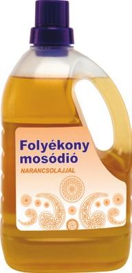 634 Ft KÉK FOLYÉKONY MOSÓDIÓ 1500 ML NARANCSOLAJJAL LEVENDULA OLAJJAL  Két