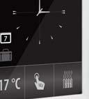 lapos alap Fém Fa Gránit Üveg RF Touch