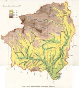 hegyi vízválasztó topográfiai, rétegtani vízválasztó, vízválasztó sáv