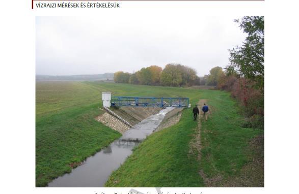 LNQ, LKQ (m 3 /s) mérése, meghatározása: