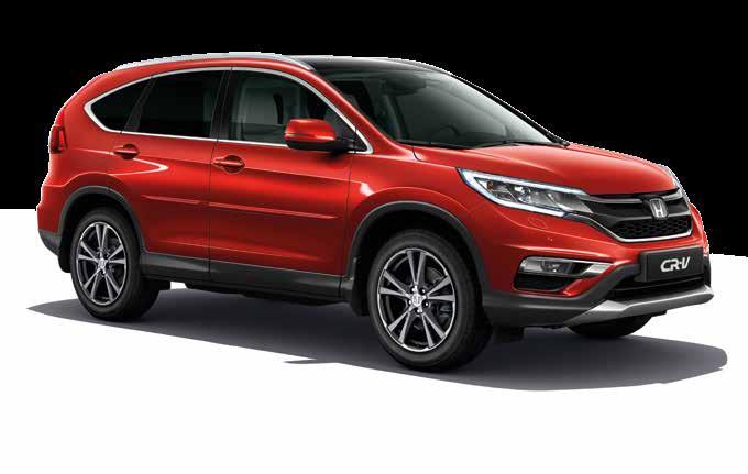 TETŐCSOMAGTARTÓ és KIEGÉSZÍTŐI Fokozza a CR-V szállítókapacitását a Honda erős, biztonságos