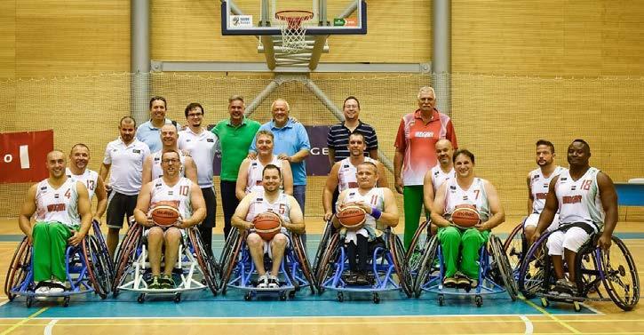 Kerekesszékes kosárlabda Ez a sport a 20. század elején jelent meg, és arra volt hivatott, hogy a háborúban megsérült katonák rehabilitációját segítsék.