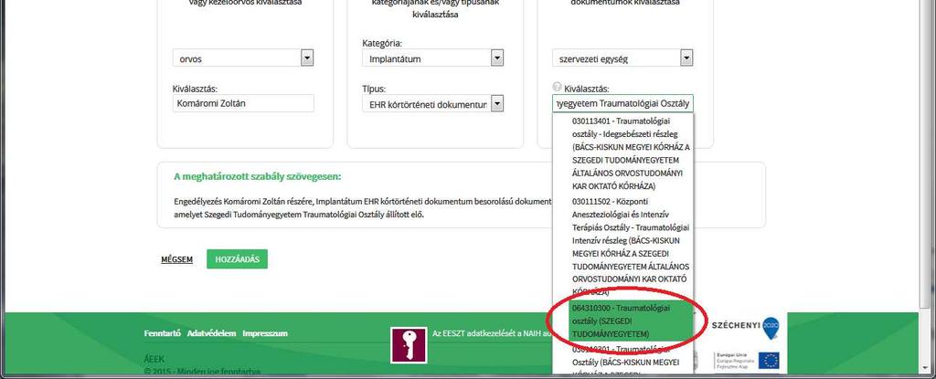 Az EESZT-vel kapcsolatos betegjogok,