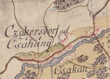 közötti vasútvonal 1869-ben kapott engedélyt, 1872-ben nyitották meg. A II. katonai felmérésen már látható a vasútvonal nyomvonala. A 20. század elején a két települést egyesítették.