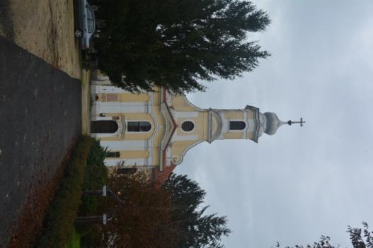 52. ábra - Csákánydoroszló Nepomuki Szent János római katolikus templom és környezete 1910-ben Nagycsákánynak 1780,