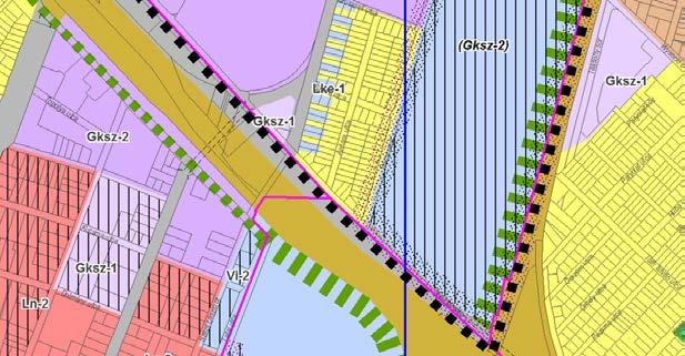 A TSZT 2017 alapján Dél-Újpest területén a lakóterületek kisvárosias, jellemzően zártsorú beépítésű lakóterület (Lk-1) és kertvárosias, intenzív beépítésű lakóterület (Lke-1) területfelhasználási