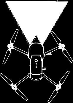 Az előre és lefelé néző optikai rendszer Repülőgép A Mavic Pro előre és lefelé néző optikai rendszerrel van