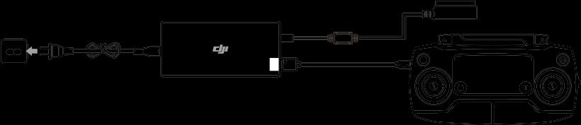 Power Outlet Charger Távvezérlő A kamera vezérlése: A távvezérlőn található kioldó gomb, kamera beállító tekercs, visszajátszás gomb és a videó felvétel gomb segítségével